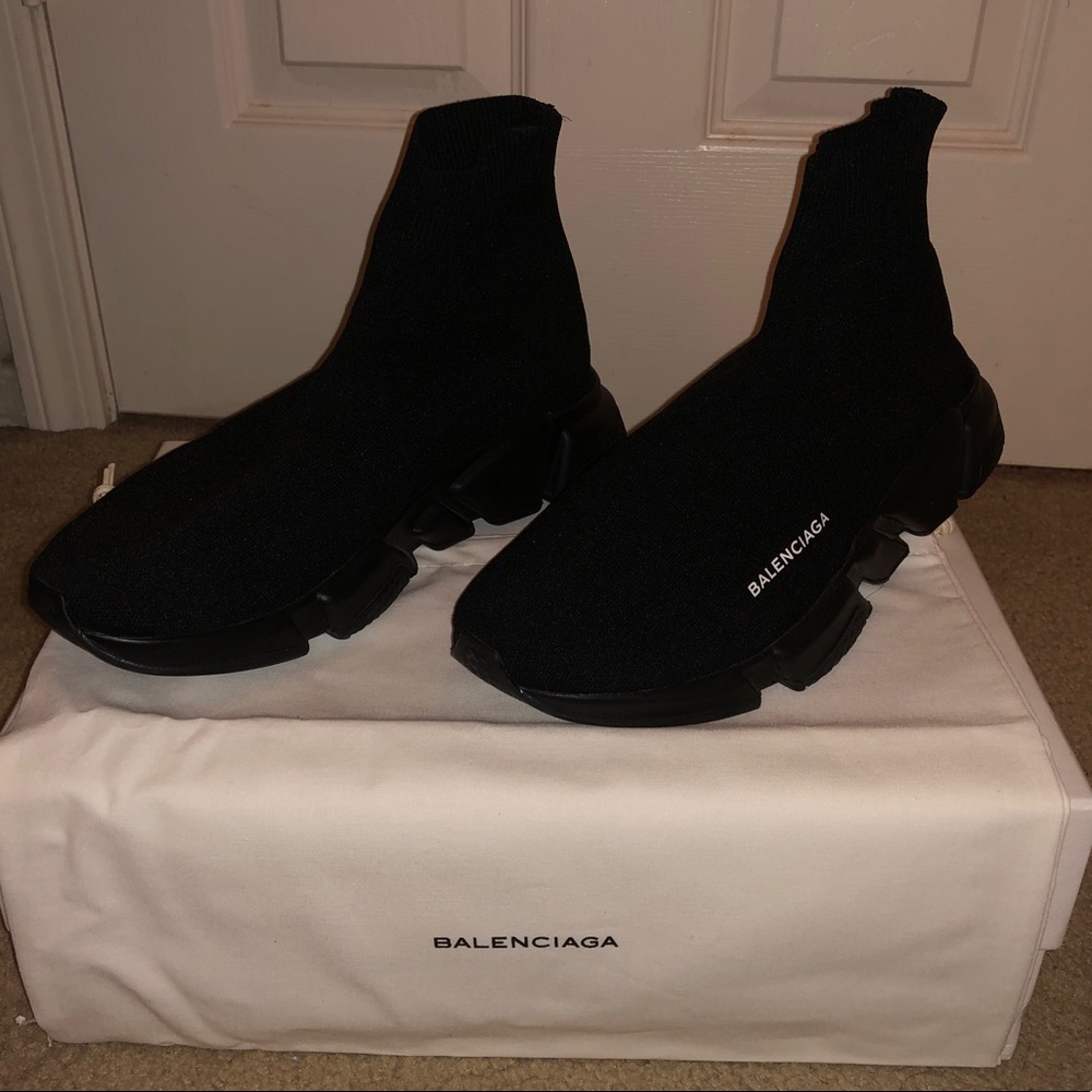 Balenciaga Black Speed Trainer